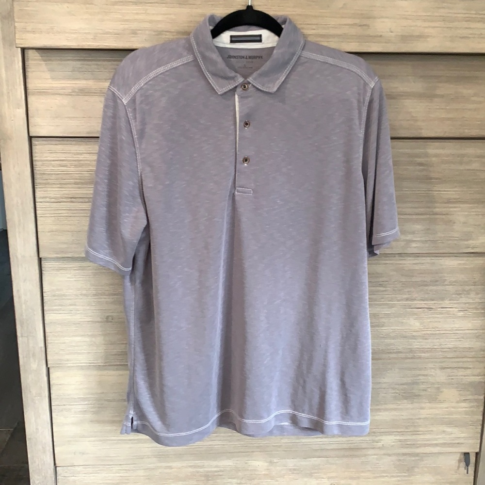 Johnston & Murphy Vintage Slub Polo